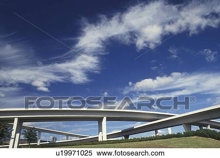 roads, bridges, overpass, Atlanta, GA, Georgia, Interstate 85 and 285 bridges at the Tom Moreland Interchange (Spaghetti Junction) in Atlanta. View Large Photo Image Stock Photography - roads, bridges, overpass, Atlanta, GA, Georgia, Interstate 85 and 285 bridges at the Tom Moreland Interchange (Spaghetti Junction) in Atlanta. . Fotosearch