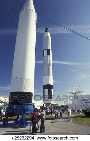 rockets, Kennedy Space Center, FL, Florida, Spaceport USA, Rocket Garden at Kennedy Space Center on Merritt Island. View Large Photo Image Picture - rockets, Kennedy Space Center, FL, Florida, Spaceport USA, Rocket Garden at Kennedy Space Center on Merritt Island.. Fotosearch
