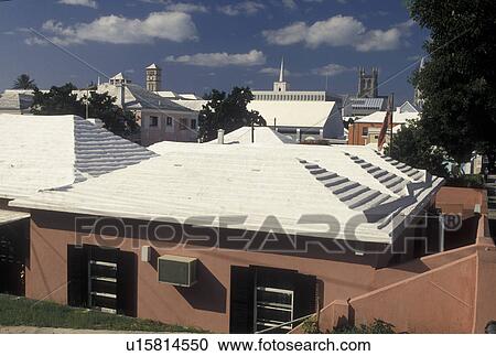 rooftops, Bermuda, Hamilton, Roof tops of Hamilton in Bermuda. View Large Photo Image Stock Image - rooftops, Bermuda, Hamilton, Roof tops of Hamilton in Bermuda. . Fotosearch