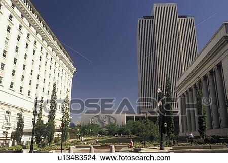 Salt Lake City, UT, mormons, Utah, The Church of Jesus Christ of Latter-Day Saints Office Building in Salt Lake City. View Large Photo Image Picture - Salt Lake City, UT, mormons, Utah, The Church of Jesus Christ of Latter-Day Saints Office Building in Salt Lake City. . Fotosearch