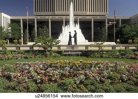 Salt Lake City, UT, mormons, Utah, The Church of Jesus Christ of Latter-Day Saints Office Building and Plaza in Salt Lake City. View Large Photo Image Picture - Salt Lake City, UT, mormons, Utah, The Church of Jesus Christ of Latter-Day Saints Office Building and Plaza in Salt Lake City. . Fotosearch