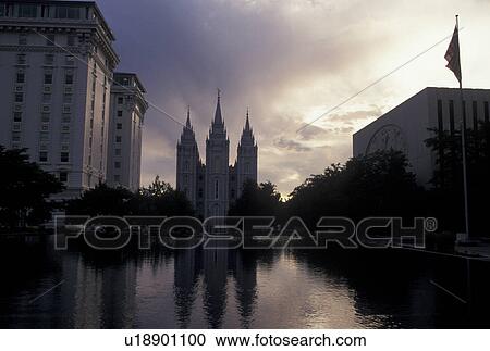 Salt Lake City, UT, temple, mormons, Utah, Mormon Temple reflects in the pool at Temple Square at sunset in Salt Lake City. The Church of Jesus Christ of Latter-day Saints. View Large Photo Image Stock Image - Salt Lake City, UT, temple, mormons, Utah, Mormon Temple reflects in the pool at Temple Square at sunset in Salt Lake City. The Church of Jesus Christ of Latter-day Saints.. Fotosearch