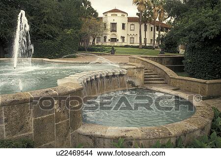 San Antonio, The McKay Art Museum, TX, Texas, Fountain on the grounds of the Mary Koogler McKay Art Museum in San Antonio. View Large Photo Image Picture - San Antonio, The McKay Art Museum, TX, Texas, Fountain on the grounds of the Mary Koogler McKay Art Museum in San Antonio.. Fotosearch