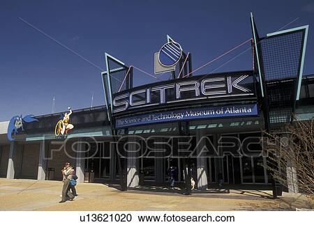Stock Image -  SciTrek, Atlanta, Georgia, GA, SciTrek, the Science and Technology Museum of Atlanta. . Fotosearch