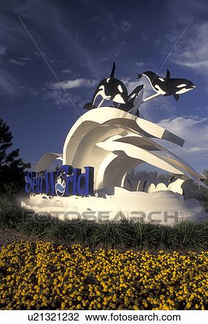 Sea World, Orlando, FL, Florida, Entrance to Sea World Orlando. View Large Photo Image Stock Image - Sea World, Orlando, FL, Florida, Entrance to Sea World Orlando.. Fotosearch