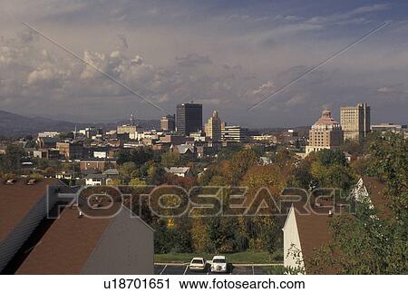 skyline, Asheville, NC, North Carolina, Skyline of downtown Asheville in the fall. View Large Photo Image Stock Image - skyline, Asheville, NC, North Carolina, Skyline of downtown Asheville in the fall.. Fotosearch