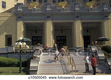spa, resort, Hot Springs, AR, Arkansas, The Arlington Resort Hotel & Spa in Hot Springs. View Large Photo Image Stock Photography - spa, resort, Hot Springs, AR, Arkansas, The Arlington Resort Hotel & Spa in Hot Springs.. Fotosearch