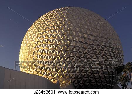 sphere, Epcot, Disney World, FL, Orlando, Lake Buena Vista, Florida, Spaceship Earth in Epcot Center at Walt Disney World in Lake Buena Vista. View Large Photo Image Stock Image - sphere, Epcot, Disney World, FL, Orlando, Lake Buena Vista, Florida, Spaceship Earth in Epcot Center at Walt Disney World in Lake Buena Vista. . Fotosearch