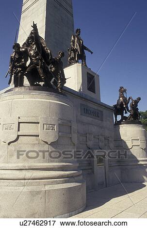 Springfield, IL, Abraham Lincoln, Illinois, The Lincoln Tomb at Oak Ridge Cemetery in Springfield. View Large Photo Image Stock Photo - Springfield, IL, Abraham Lincoln, Illinois, The Lincoln Tomb at Oak Ridge Cemetery in Springfield.. Fotosearch