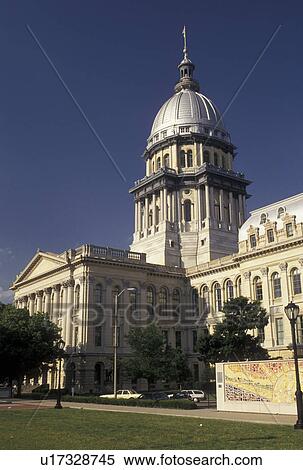 Springfield, IL, State Capitol, Illinois, The State Capitol Building in the capital city of Springfield. View Large Photo Image Stock Photography - Springfield, IL, State Capitol, Illinois, The State Capitol Building in the capital city of Springfield.. Fotosearch