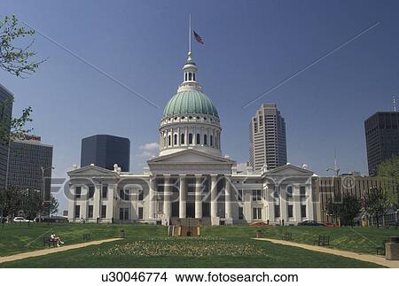 St. Louis, MO, Missouri, The Old Courthouse in downtown Saint Louis. Jefferson National Expansion Memorial. View Large Photo Image Picture - St. Louis, MO, Missouri, The Old Courthouse in downtown Saint Louis. Jefferson National Expansion Memorial. . Fotosearch