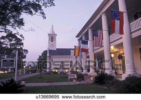 St. Martinville, LA, Louisiana, Saint Martin de Tours Catholic Church & Priest's House View Large Photo Image Stock Photography - St. Martinville, LA, Louisiana, Saint Martin de Tours Catholic Church & Priest's House. Fotosearch