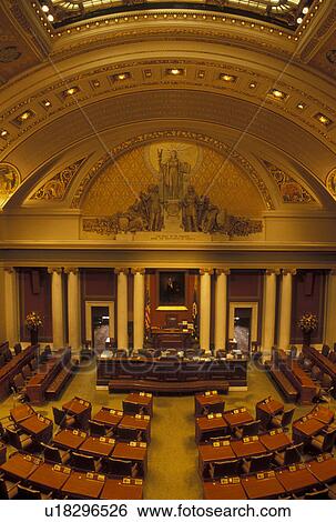 St. Paul, MN, State Capitol, State House, Minnesota, Twin Cities, The House of Representatives inside the Minnesota State Capitol building in the capital city of Saint Paul. View Large Photo Image Stock Photograph - St. Paul, MN, State Capitol, State House, Minnesota, Twin Cities, The House of Representatives inside the Minnesota State Capitol building in the capital city of Saint Paul.. Fotosearch