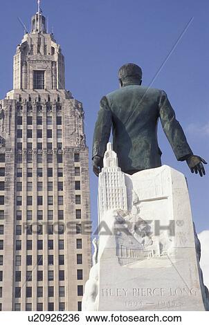 State Capitol, Baton Rouge, LA, Louisiana, State House, Statue of Huey Pierce Long outside the Louisiana's State Capitol Building in the capital city of Baton Rouge. View Large Photo Image Stock Photograph - State Capitol, Baton Rouge, LA, Louisiana, State House, Statue of Huey Pierce Long outside the Louisiana's State Capitol Building in the capital city of Baton Rouge.. Fotosearch