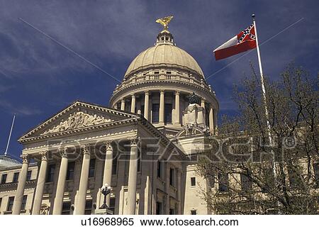 Stock Photography -  State Capitol, Jackson, Mississippi, MS, State House, The State Capitol Building in the capital city of Jackson.. Fotosearch