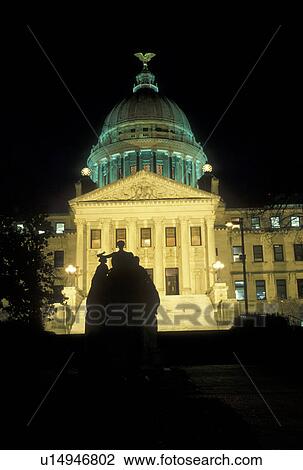 State Capitol, Jackson, State House, Mississippi, MS, The State Capitol Building in the capital city of Jackson in the evening. View Large Photo Image Stock Image - State Capitol, Jackson, State House, Mississippi, MS, The State Capitol Building in the capital city of Jackson in the evening.. Fotosearch