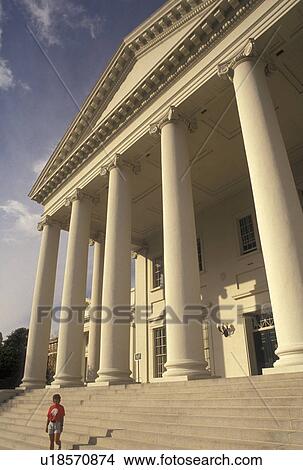 State Capitol, Richmond, Virginia, VA, The Virginia State Capitol in the capital city of Richmond. View Large Photo Image Picture - State Capitol, Richmond, Virginia, VA, The Virginia State Capitol in the capital city of Richmond.. Fotosearch