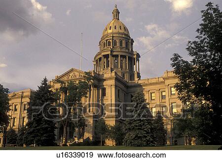 Stock Photo -  State Capitol, State House, Denver, CO, Colorado, The Colorado State Capitol Building in the capital city of Denver.. Fotosearch