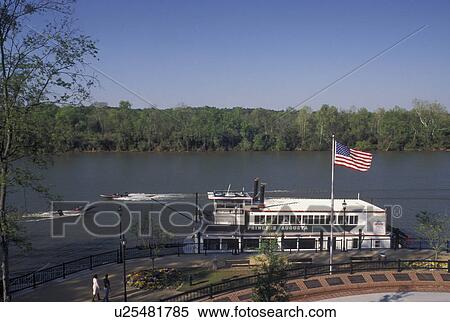 steam boat, Augusta, GA, Georgia, Princess Augusta Riverboat dock at River Walk along the Savannah River in Augusta. View Large Photo Image Stock Photography - steam boat, Augusta, GA, Georgia, Princess Augusta Riverboat dock at River Walk along the Savannah River in Augusta.. Fotosearch