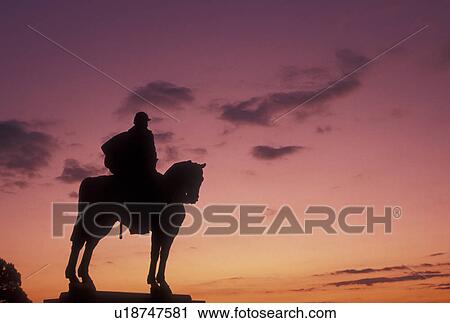 Stonewall Jackson, Manassas National Battlefield Park, VA, sunset, Manassas, Virginia, Equestrian statue of General Stonewall Jackson atop Henry House Hill at sunset in Manassas Nat'l Battlefield Park. View Large Photo Image Stock Image - Stonewall Jackson, Manassas National Battlefield Park, VA, sunset, Manassas, Virginia, Equestrian statue of General Stonewall Jackson atop Henry House Hill at sunset in Manassas Nat'l Battlefield Park.. Fotosearch