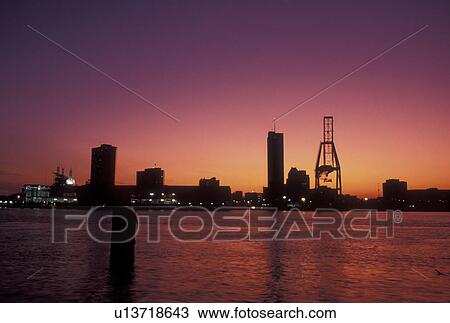 sunset, Mobile, Alabama, Mobile Bay, Gulf of Mexico, AL, Skyline of Mobile over the Mobile River at sunset. View Large Photo Image Stock Image - sunset, Mobile, Alabama, Mobile Bay, Gulf of Mexico, AL, Skyline of Mobile over the Mobile River at sunset.. Fotosearch