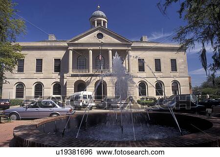 Stock Photograph -  Tallahassee, FL, Florida, Government Building. Fotosearch
