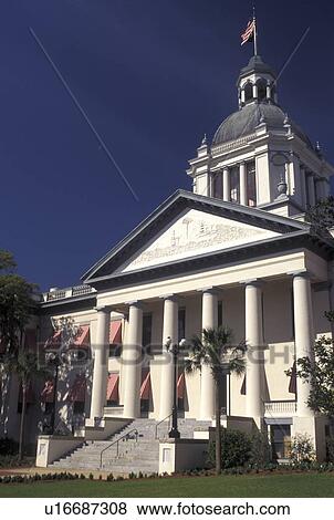 Stock Photo -  Tallahassee, State Capitol, State House, FL, Florida, The Old State Capitol in the capital city of Tallahassee.. Fotosearch