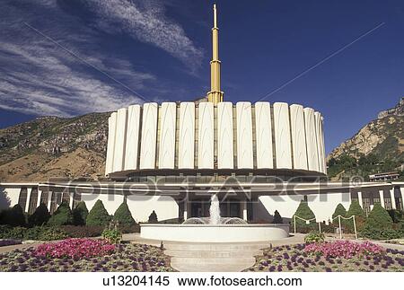 temple, mormons, Provo, UT, Utah, Gold-Spired Provo Mormon Temple in Provo. The Church of Jesus Christ of Latter-day Saints. View Large Photo Image Stock Photography - temple, mormons, Provo, UT, Utah, Gold-Spired Provo Mormon Temple in Provo. The Church of Jesus Christ of Latter-day Saints.. Fotosearch
