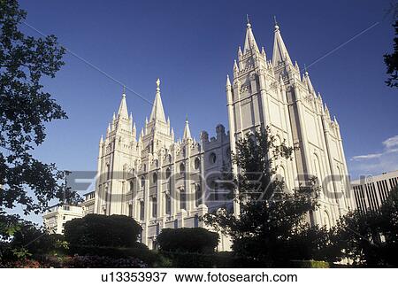 temple, mormons, Salt Lake City, UT, Utah, Mormon Temple in Salt Lake City. The Church of Jesus Christ of Latter-day Saints. View Large Photo Image Stock Photo - temple, mormons, Salt Lake City, UT, Utah, Mormon Temple in Salt Lake City. The Church of Jesus Christ of Latter-day Saints.. Fotosearch