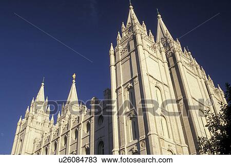 temple, Salt Lake City, mormons, UT, Utah, Mormon Temple in Salt Lake City. The Church of Jesus Christ of Latter-day Saints. View Large Photo Image Stock Image - temple, Salt Lake City, mormons, UT, Utah, Mormon Temple in Salt Lake City. The Church of Jesus Christ of Latter-day Saints.. Fotosearch