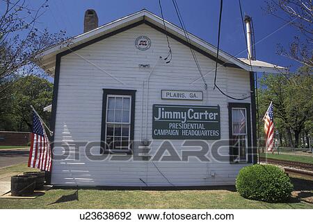 The Depot, Jimmy Carter National Historic Site, Plains, GA, Georgia, Jimmy Carter's Presidential Campaign Headquarters, at the Jimmy Carter Nat'l Historic Site. View Large Photo Image Stock Image - The Depot, Jimmy Carter National Historic Site, Plains, GA, Georgia, Jimmy Carter's Presidential Campaign Headquarters, at the Jimmy Carter Nat'l Historic Site.. Fotosearch
