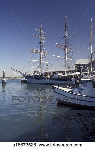The Elissa, Galveston, TX, Texas, Gulf of Mexico, Shrimp boats and The Elissa, a 1877 restored three-masted barque, at Pier 21 on the Gulf Coast in Galveston. View Large Photo Image Stock Photograph - The Elissa, Galveston, TX, Texas, Gulf of Mexico, Shrimp boats and The Elissa, a 1877 restored three-masted barque, at Pier 21 on the Gulf Coast in Galveston.. Fotosearch