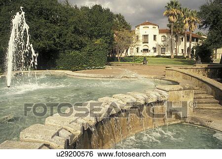 The McKay Art Museum, San Antonio, TX, Texas, Fountain on the grounds of the Mary Koogler McKay Art Museum in San Antonio. View Large Photo Image Stock Photograph - The McKay Art Museum, San Antonio, TX, Texas, Fountain on the grounds of the Mary Koogler McKay Art Museum in San Antonio.. Fotosearch