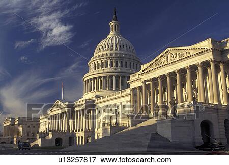 Stock Photo -  U. S. Capitol, Washington, DC, capitol, District of Columbia, United States Capitol Building in the nation's capital Washington D. C.. Fotosearch