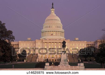 U. S. Capitol, Washington, DC, capitol, District of Columbia, Equestrian statue of Ulysses S. Grant in front of the United States Capitol Building at sunset in the nation's capital Washington D. C. View Large Photo Image Stock Photography - U. S. Capitol, Washington, DC, capitol, District of Columbia, Equestrian statue of Ulysses S. Grant in front of the United States Capitol Building at sunset in the nation's capital Washington D. C.. Fotosearch