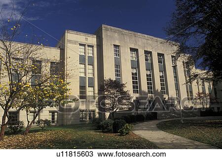 Stock Photo of university, Charleston, WV, West Virginia, Building on ...