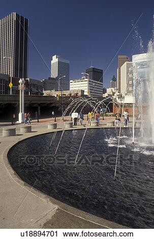 Underground Atlanta, Atlanta, skyline, Georgia, GA, Fountain outside Underground Atlanta and a view of the downtown skyline of Atlanta. View Large Photo Image Stock Image - Underground Atlanta, Atlanta, skyline, Georgia, GA, Fountain outside Underground Atlanta and a view of the downtown skyline of Atlanta. . Fotosearch