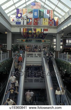 Underground Atlanta, interior, Atlanta, GA, Georgia, People riding up and down escalators in Underground Atlanta in downtown Atlanta. View Large Photo Image Stock Image - Underground Atlanta, interior, Atlanta, GA, Georgia, People riding up and down escalators in Underground Atlanta in downtown Atlanta.. Fotosearch