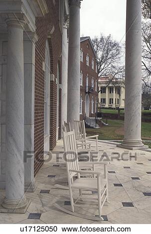 university, law school, Macon, GA, Georgia, Rocking chairs on the front porch of a building at Mercer University School of Law in Macon. View Large Photo Image Stock Image - university, law school, Macon, GA, Georgia, Rocking chairs on the front porch of a building at Mercer University School of Law in Macon.. Fotosearch