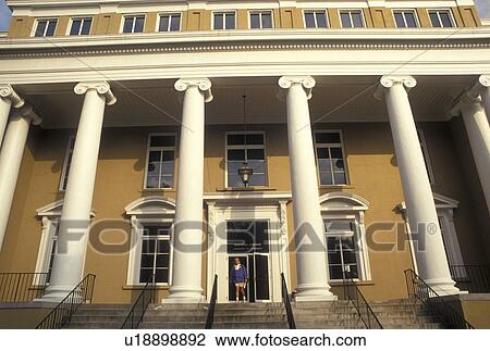Stock Image -  university, University of South Carolina, Columbia, SC, USC, South Carolina, Barnwell College on the campus of the University of South Carolina in Columbia.. Fotosearch