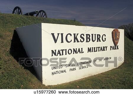 Vicksburg National Military Park, Mississippi, Vicksburg, MS, Entrance sign to Vicksburg Nat'l Military Park in Mississippi. View Large Photo Image Stock Image - Vicksburg National Military Park, Mississippi, Vicksburg, MS, Entrance sign to Vicksburg Nat'l Military Park in Mississippi.. Fotosearch