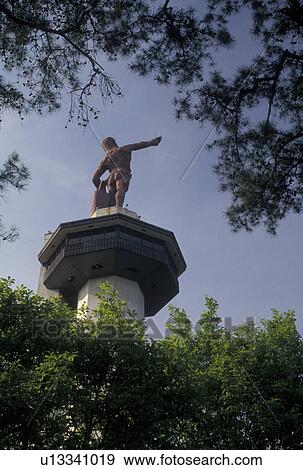 Vulcan Statue, Birmingham, AL, Alabama, Vulcan Statue at the summit of Red Mountain in Vulcan Park in Birmingham. View Large Photo Image Stock Photo - Vulcan Statue, Birmingham, AL, Alabama, Vulcan Statue at the summit of Red Mountain in Vulcan Park in Birmingham.. Fotosearch