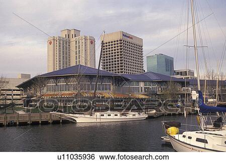 waterfront, Norfolk, Hampton Roads, Virginia, VA, The Waterside along the Elizabeth River in downtown Norfolk. View Large Photo Image Stock Photograph - waterfront, Norfolk, Hampton Roads, Virginia, VA, The Waterside along the Elizabeth River in downtown Norfolk.. Fotosearch