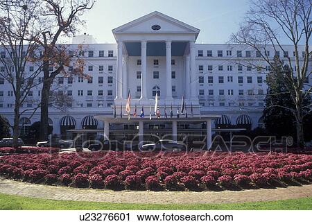 White Sulphur Springs, WV, hotel, resort, West Virginia, The Greenbrier Hotel a classic historic large-scale hotel in White Sulphur Springs. View Large Photo Image Stock Image - White Sulphur Springs, WV, hotel, resort, West Virginia, The Greenbrier Hotel a classic historic large-scale hotel in White Sulphur Springs.. Fotosearch