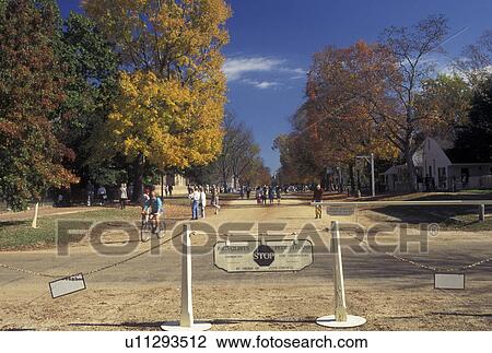 Williamsburg, VA, Colonial Williamsburg, Virginia, Duke of Gloucester street in 18th century village of Colonial Williamsburg in Colonial Williamsburg Historic Area. View Large Photo Image Stock Image - Williamsburg, VA, Colonial Williamsburg, Virginia, Duke of Gloucester street in 18th century village of Colonial Williamsburg in Colonial Williamsburg Historic Area.. Fotosearch