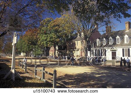 Williamsburg, VA, Colonial Williamsburg, Virginia, 18th century village of Colonial Williamsburg in Colonial Williamsburg Historic Area. View Large Photo Image Stock Image - Williamsburg, VA, Colonial Williamsburg, Virginia, 18th century village of Colonial Williamsburg in Colonial Williamsburg Historic Area.. Fotosearch