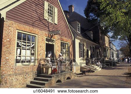 Williamsburg, VA, Colonial Williamsburg, Virginia, 18th century village of Colonial Williamsburg in Colonial Williamsburg Historic Area. View Large Photo Image Stock Image - Williamsburg, VA, Colonial Williamsburg, Virginia, 18th century village of Colonial Williamsburg in Colonial Williamsburg Historic Area.. Fotosearch