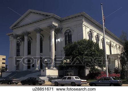 Stock Image -  Wilmington, North Carolina, NC, City Hall in downtown Wilmington.. Fotosearch