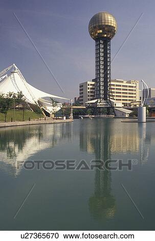 World's Fair, Knoxville, TN, Tennessee, Sunsphere at the 1982 World's Fair Grounds in Knoxville. View Large Photo Image Stock Image - World's Fair, Knoxville, TN, Tennessee, Sunsphere at the 1982 World's Fair Grounds in Knoxville.. Fotosearch