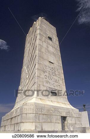 Wright Brothers National Memorial, North Carolina, Outer Banks, NC, The Wright Memorial Shaft on Kills Devil Hill in the Outer Banks of North Carolina. View Large Photo Image Stock Photograph - Wright Brothers National Memorial, North Carolina, Outer Banks, NC, The Wright Memorial Shaft on Kills Devil Hill in the Outer Banks of North Carolina.. Fotosearch